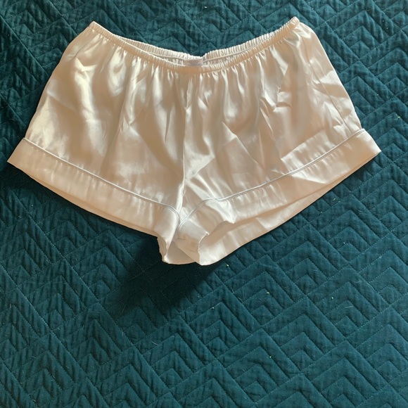 In Bloom by Jonquil Bride white satin pajama set - Picture 8 of 8